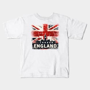 LONDON ENGLAND Kids T-Shirt